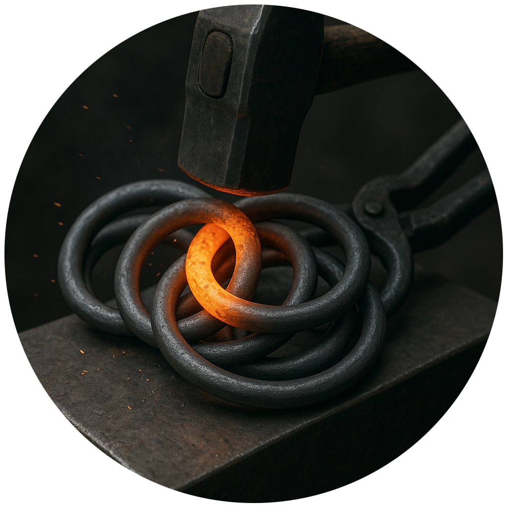 Forging Godly Men logo